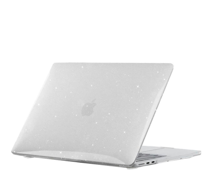 Torba do laptopów TECH-PROTECT SmartShell MacBook Air 13 M2/M3 2022-2024 glitter clear 9589046924095